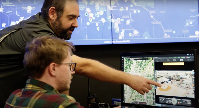 Skyfire AI drone as first responder